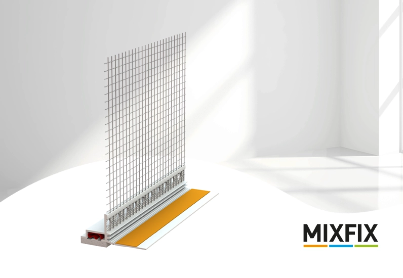 MIXFIX Anputzleiste 3D Standard PRO 2,4 lfm