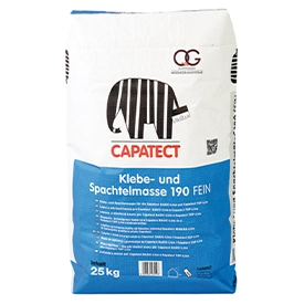 Capatect Klebe- und Spachtelmasse 190 fein 25kg Capatect Klebe- und Spachtelmasse 190 fein 25kg
