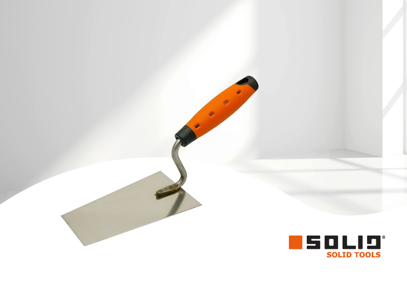 SOLID Maurerkelle rostfrei 2-K Griff