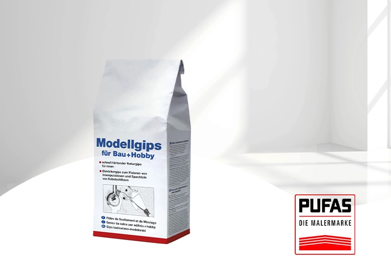 Pufas Modellgips für Bau und Hobby