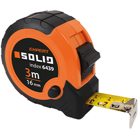 SOLID Rollmaßband - Rollmeter 5m / 25mm Expert