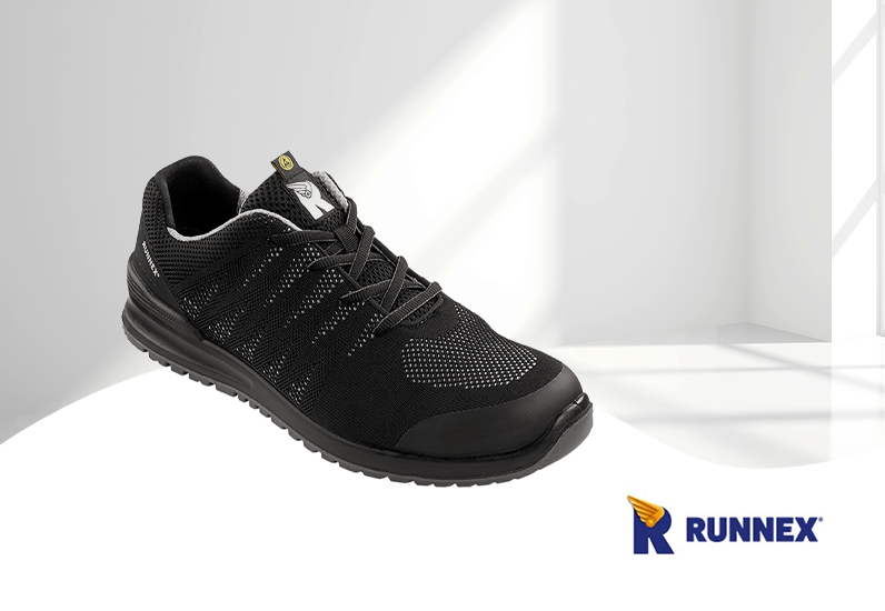 RUNNEX S1P Sicherheitsschuhe SportStar grau