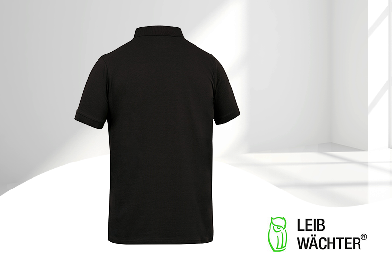 Leibwächter Flex Line Polo-Shirt Andi schwarz