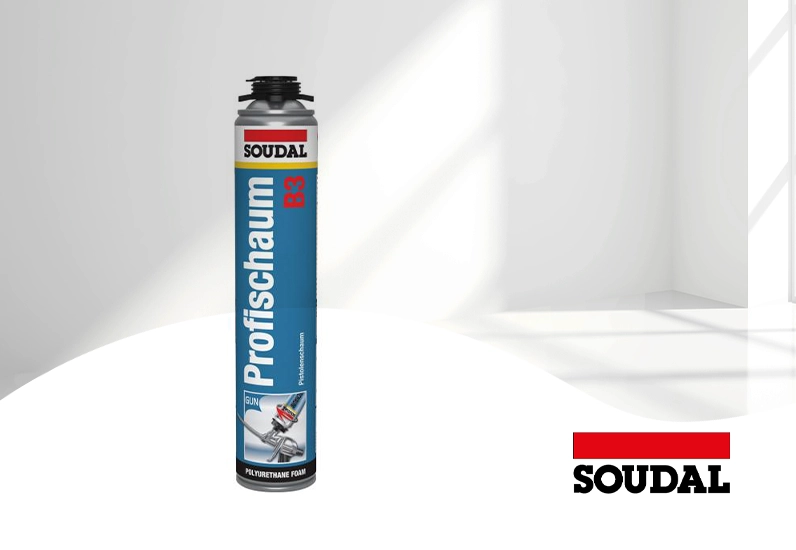 Soudal Profi Pistolenschaum B3/1K 750ml Soudal Profi Pistolenschaum B3/1K 750ml