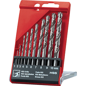HILTI Metall-Spiralbohrer HSS-G 10tlg.