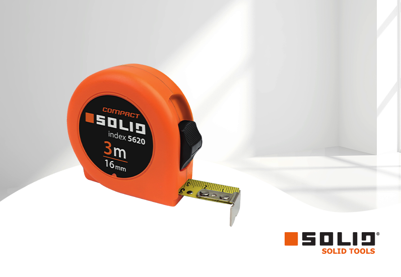 SOLID Rollmaßband - Rollmeter Compact
