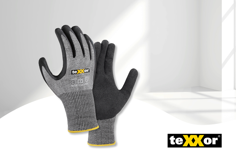 teXXor® topline Schnittschutz-Strickhandschuhe