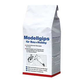 Pufas Modellgips für Bau und Hobby