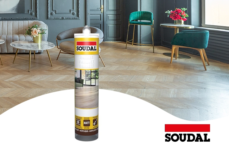 Soudal Laminat- & Parkettdichtstoff Fugenmasse 290ml