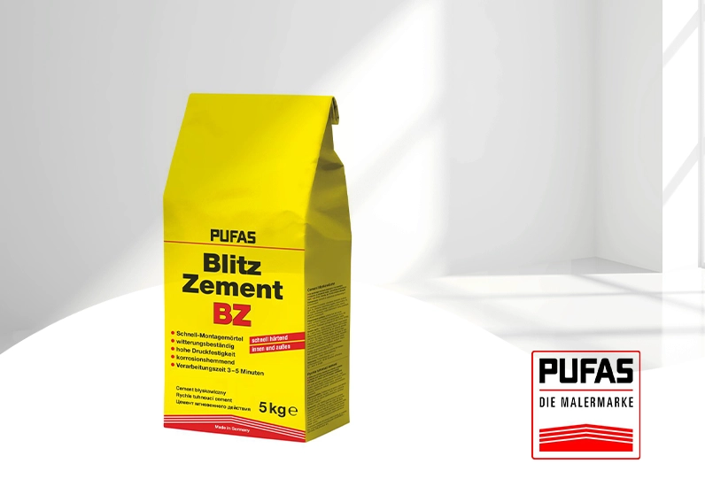 Pufas Blitzzement grau
