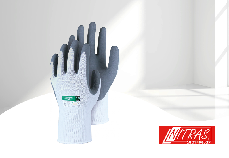 Nylon-Spandex-Nitril Arbeitshandschuhe