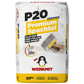 WERKMIT P20 Premium Glätt- und Füllspachtel 20kg