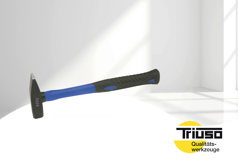 Schlosserhammer mit Fiberglasstiel