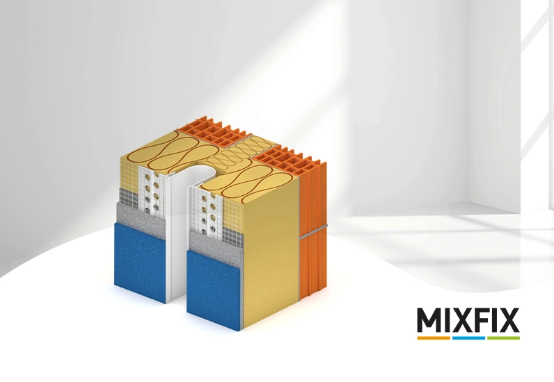 MIXFIX Dehnfugenprofil E-Form 2,5 lfm.