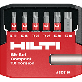 HILTI Bit-Set Torx 8tlg.