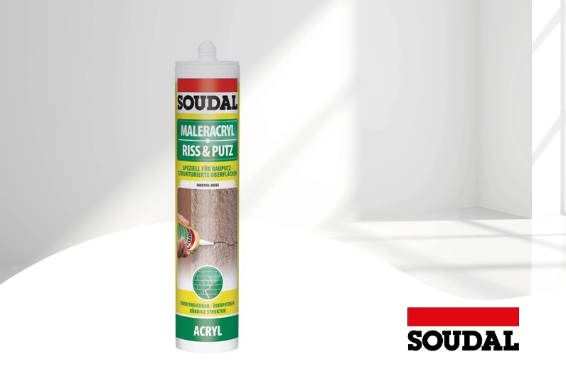 Soudal Maleracryl "Riss & Putz" weiß 300ml