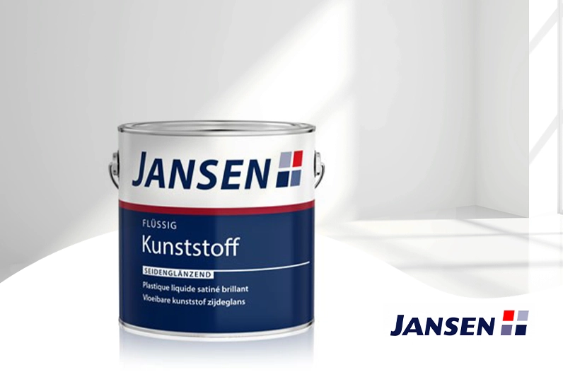 JANSEN Flüssig-Kunststoff 2,5Ltr weiss: : Baumarkt