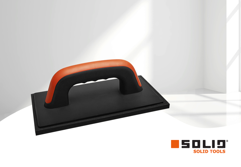 SOLID Reibebrett mit Zellgummi 10mm