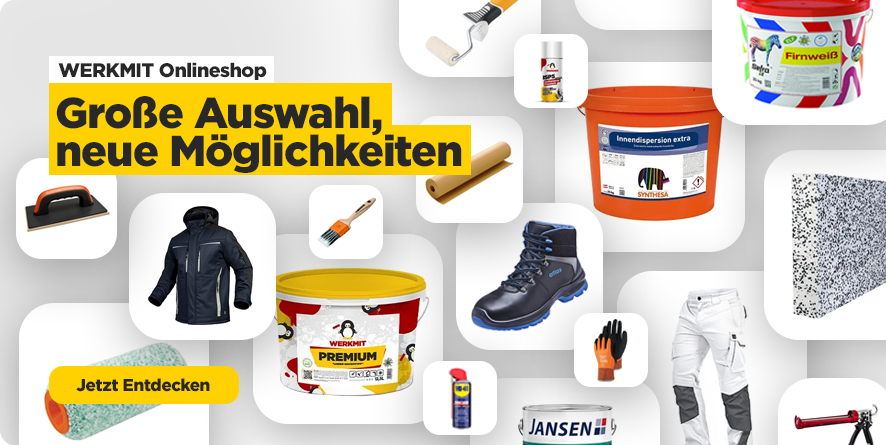 WERKMIT P20 Premium Glätt- und Füllspachtel 20kg ▻ WERKMIT®